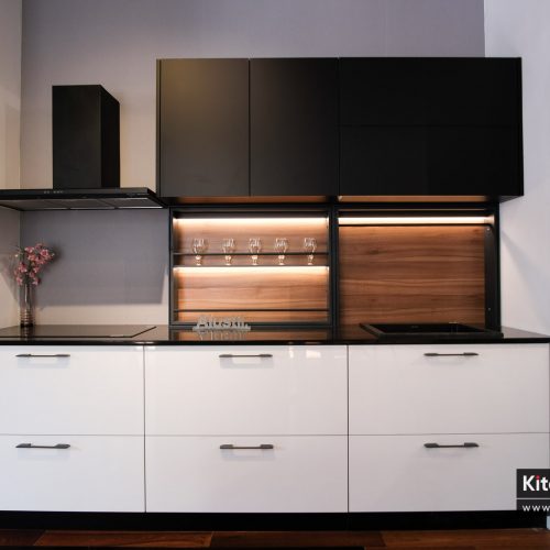 Tủ bếp thông minh chữ i dài 2m7 cho căn hộ diện tích nhỏ