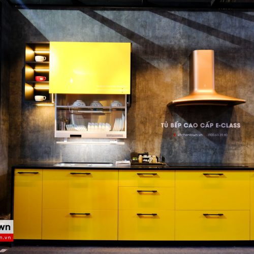 Tủ bếp thông minh chữ i tối ưu hoá công năng sử dụng